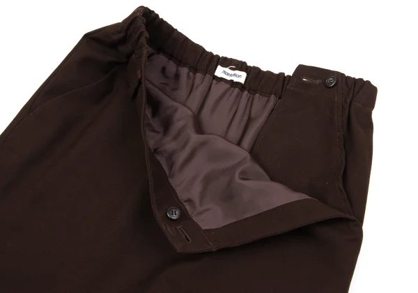 Plantation Wool Side Slit Skirt K-164741_006