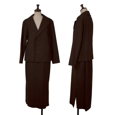 Plantation Wool Jacket & Skirt