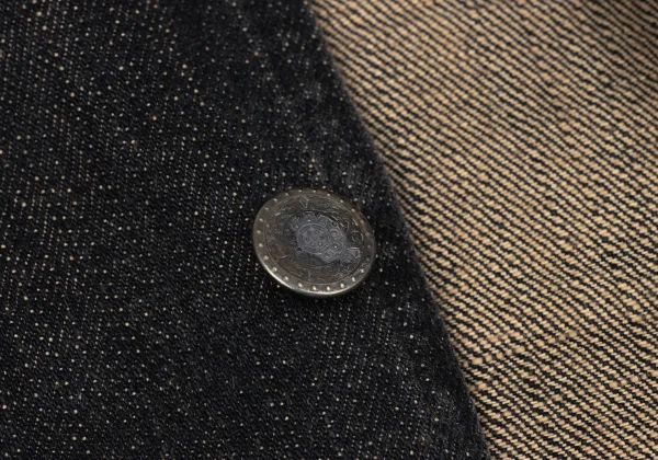 Plantation Cotton Distressed Denim Tailored Jacket K-164743_013