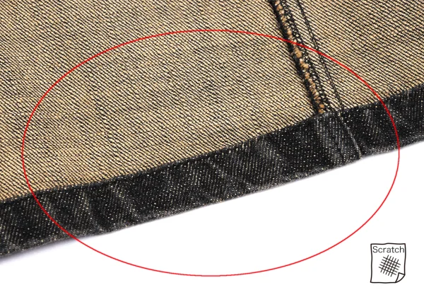 Plantation Cotton Distressed Denim Tailored Jacket K-164743_015