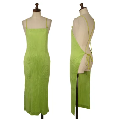 im MIYAKE DESIGN STUDIO Pleats Apron Dress