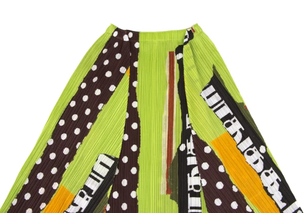 PLEATS PLEASE Graphic Printed Skirt K-164746_003