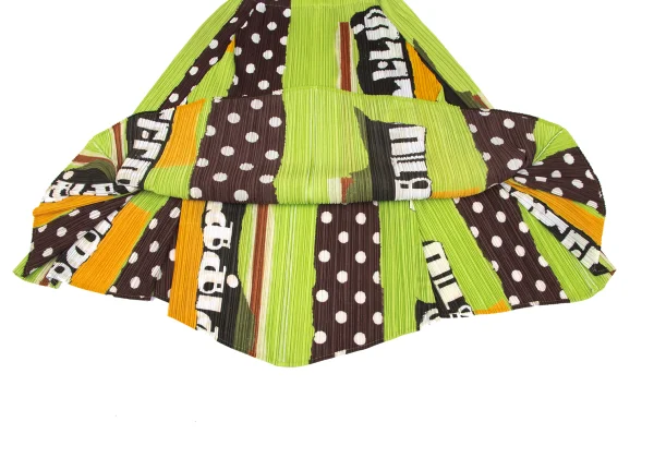 PLEATS PLEASE Graphic Printed Skirt K-164746_008
