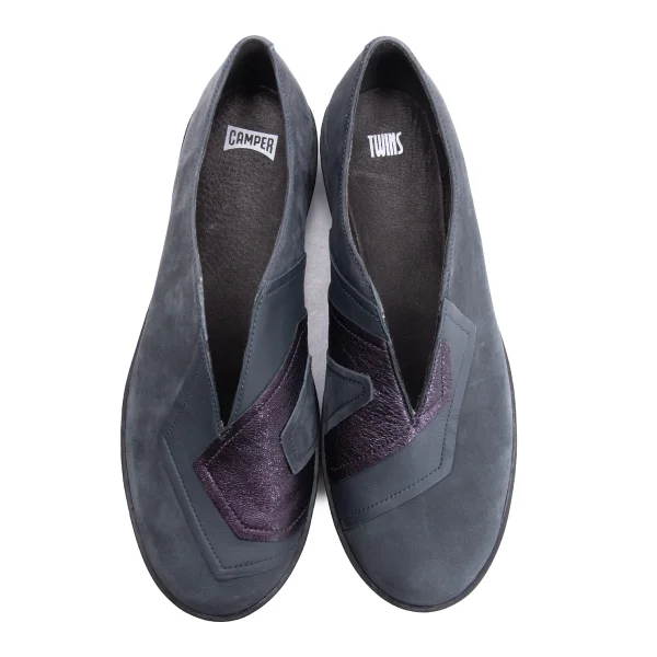 CAMPER Metallic Switching Leather Shoes K-164748_002