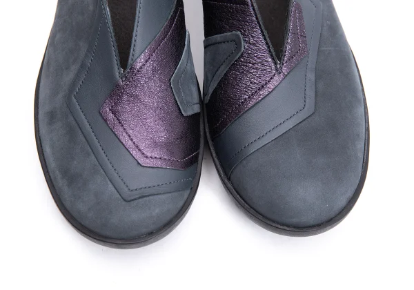 CAMPER Metallic Switching Leather Shoes K-164748_005