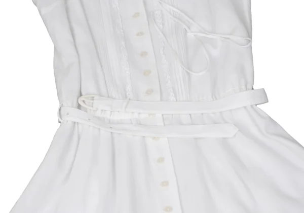 PINK HOUSE Lace Hem Switching Belted Cami Dress K-164753_011