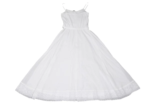 PINK HOUSE Lace Hem Switching Belted Cami Dress K-164753_014