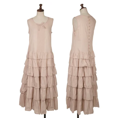 PINK HOUSE Frilled Sleeveless Dress