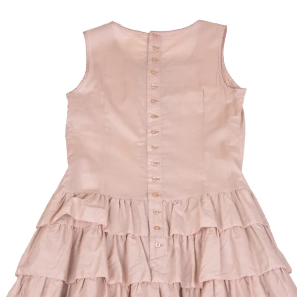 PINK HOUSE Frilled Sleeveless Dress K-164754_010