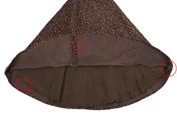 JURGEN LEHL Printed Corduroy Skirt K-164755_005