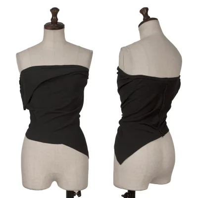 COMME des GARCONS Asymmetry Cotton Tube Top