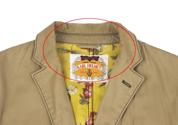 Karl Helmut Floral Printed 2B Jacket K-164759_003