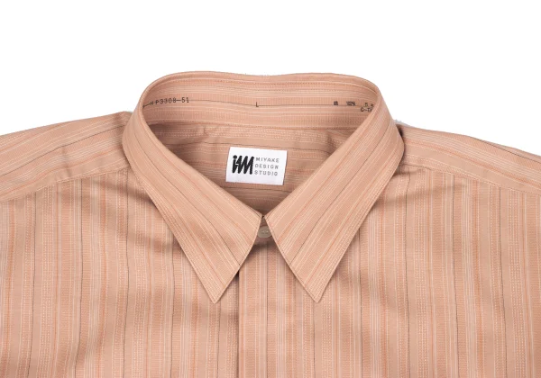 MIYAKE DESIGN STUDIO Cotton Striped Shirt K-164760_003