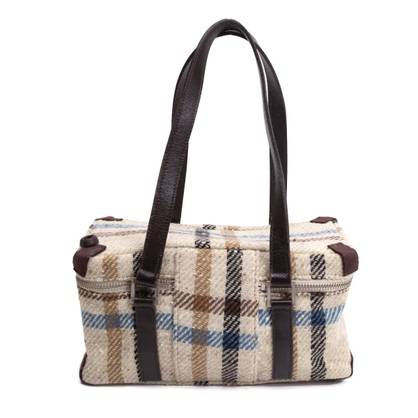 Aquascutum Checker Square Hand Bag K-164761_006
