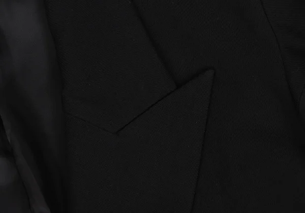 Yohji Yamamoto FEMME Wool Gaba Front Long Jacket K-164762_005