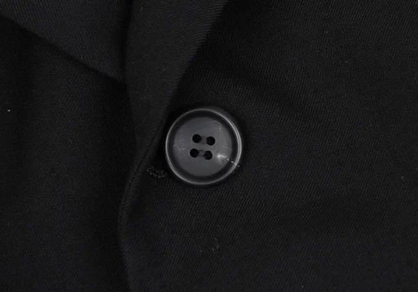 Yohji Yamamoto FEMME Wool Gaba Front Long Jacket K-164762_006