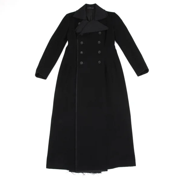 Yohji Yamamoto collections Wool Flannel Cutting Long Coat K-164763_002