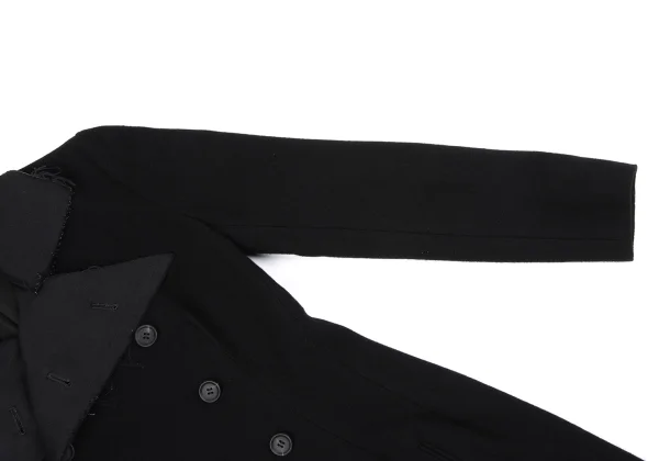 Yohji Yamamoto collections Wool Flannel Cutting Long Coat K-164763_008