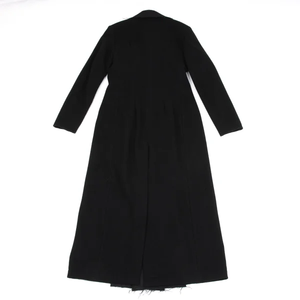 Yohji Yamamoto collections Wool Flannel Cutting Long Coat K-164763_016