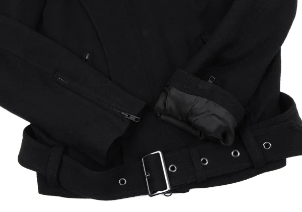 Y's Wool Flannel Motorcycle Jacket K-164764_010