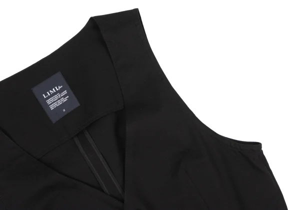 LIMI feu Round Hem Switching Blended CottonVest K-164765_004