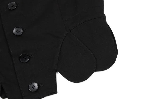 LIMI feu Round Hem Switching Blended CottonVest K-164765_007