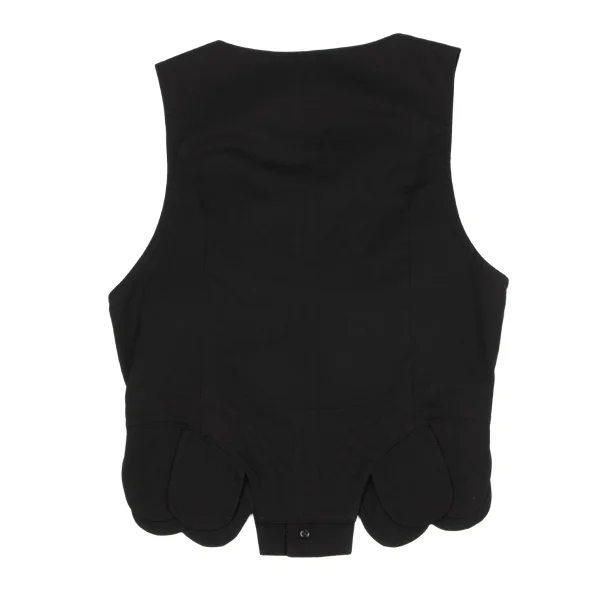 LIMI feu Round Hem Switching Blended CottonVest K-164765_009