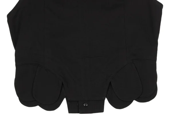 LIMI feu Round Hem Switching Blended CottonVest K-164765_010