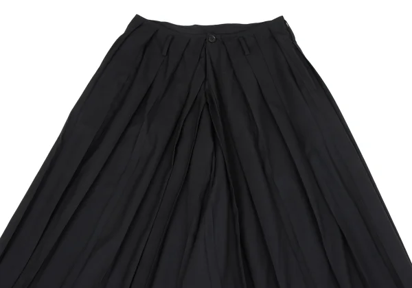 LIMI feu Tropical Wool Pleats Wide Pants K-164766_003