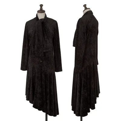 tricot COMME des GARCONS Stole Design Asymmetry Pile Dress