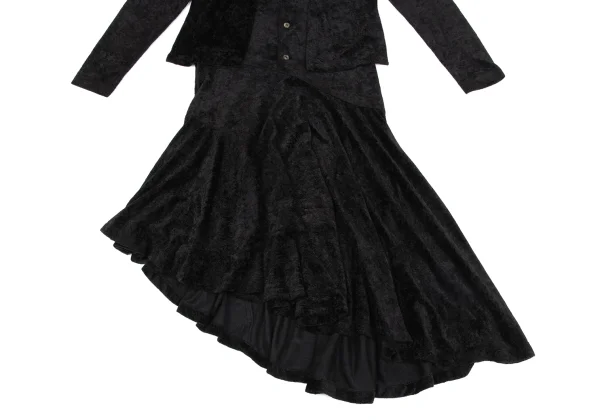 tricot COMME des GARCONS Stole Design Asymmetry Pile Dress K-164767_009