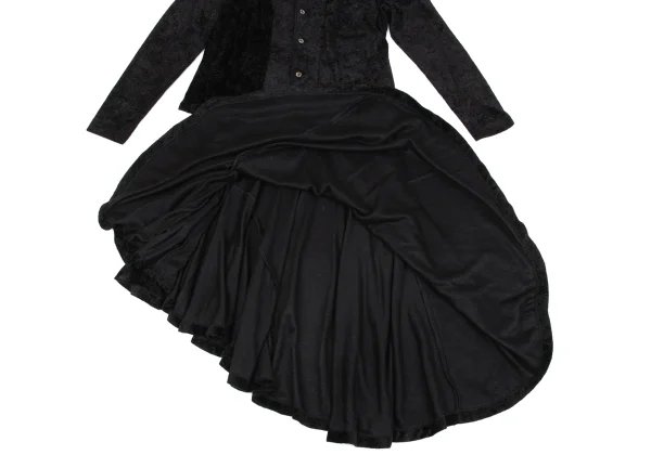 tricot COMME des GARCONS Stole Design Asymmetry Pile Dress K-164767_010