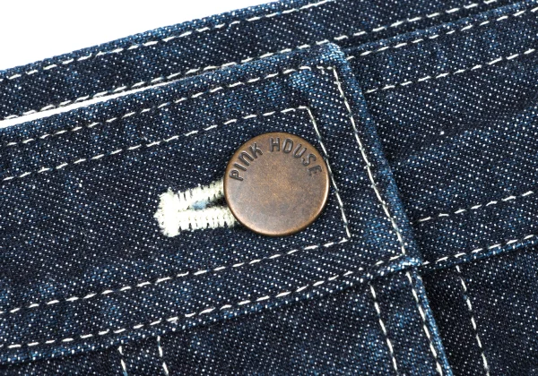 PINK HOUSE×Vermeerist BEAMS Front Button Denim Skirt K-164768_004