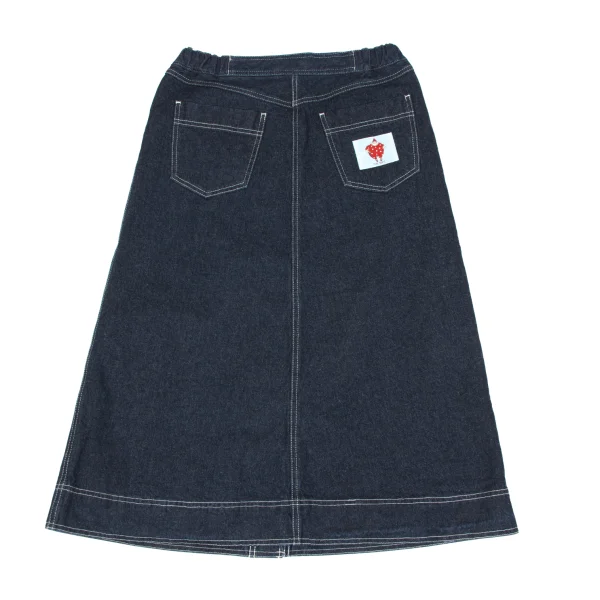 PINK HOUSE×Vermeerist BEAMS Front Button Denim Skirt K-164768_011