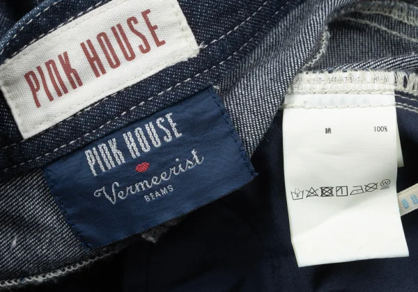 PINK HOUSE×Vermeerist BEAMS Front Button Denim Skirt K-164768_016