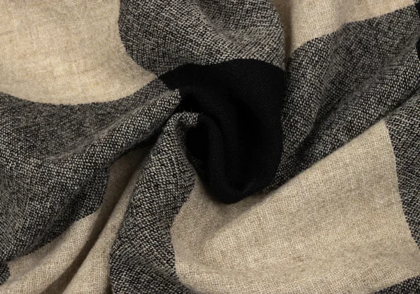 tricot COMME des GARCONS Check Fringe Stole K-164769_006