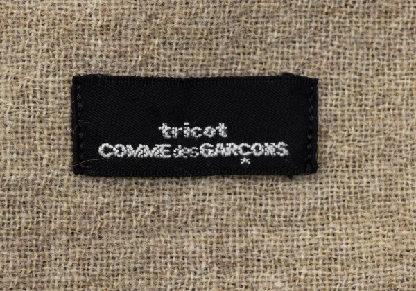 tricot COMME des GARCONS Check Fringe Stole K-164769_007