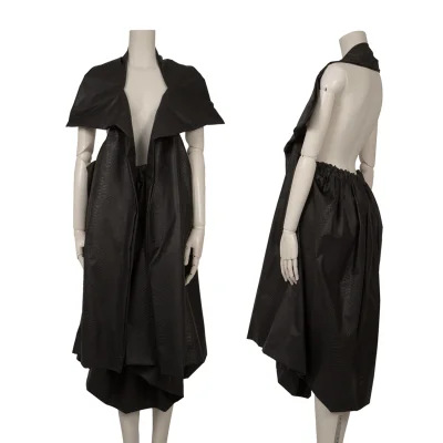 COMME des GARCONS Python Embossed Deformed Skirt