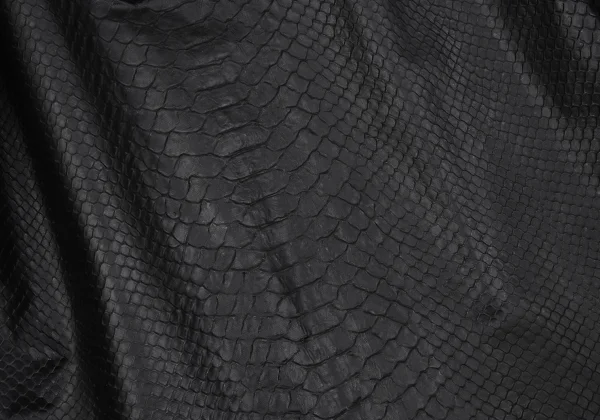 COMME des GARCONS Python Embossed Deformed Skirt K-164772_012