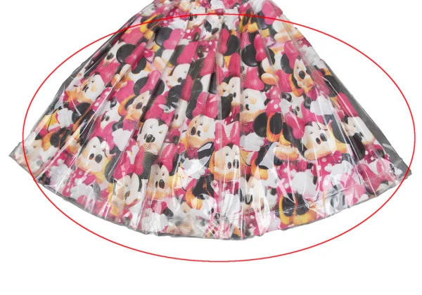COMME des GARCONS PVC Minnie Layered Skirt K-164773_007