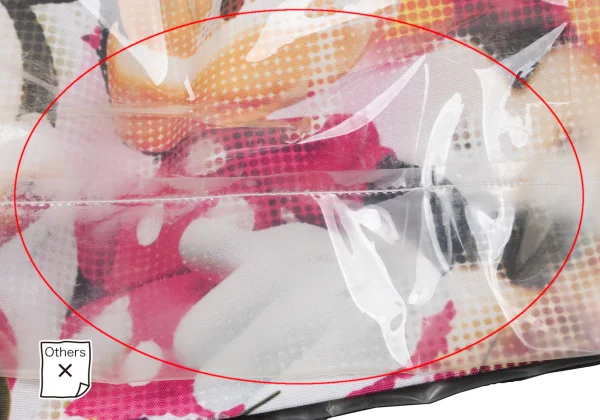 COMME des GARCONS PVC Minnie Layered Skirt K-164773_009