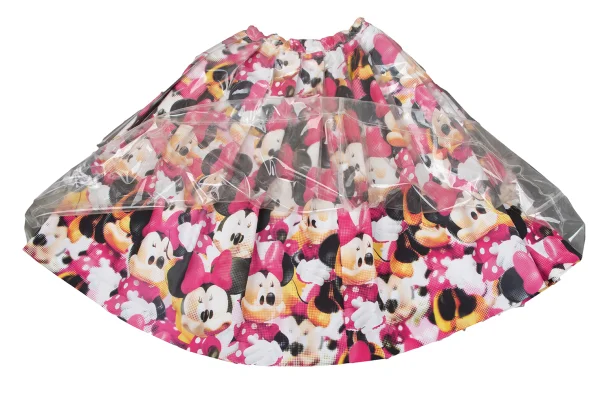 COMME des GARCONS PVC Minnie Layered Skirt K-164773_010