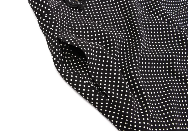 INGEBORG Dot Printed Side Bead Button Pants K-164775_005
