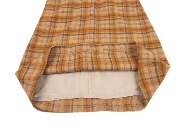 PINK HOUSE Wool Blend Pocket Design Check Overall Dress K-164783_012