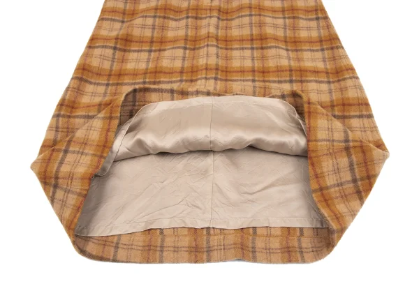 PINK HOUSE Wool Blend Pocket Design Check Overall Dress K-164783_013