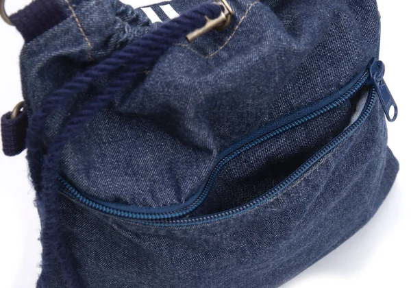 PINK HOUSE Logo Patch Denim Purse Bag K-164786_008