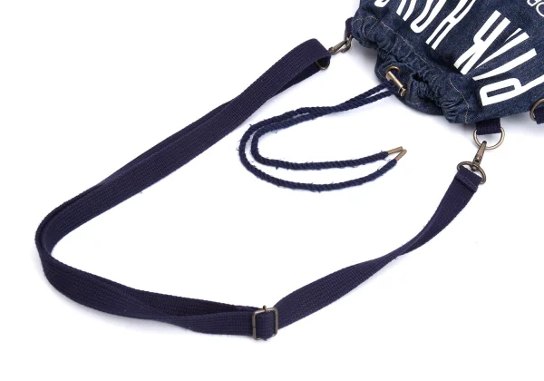 PINK HOUSE Logo Patch Denim Purse Bag K-164786_010