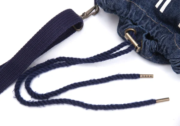 PINK HOUSE Logo Patch Denim Purse Bag K-164786_011