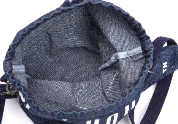 PINK HOUSE Logo Patch Denim Purse Bag K-164786_014