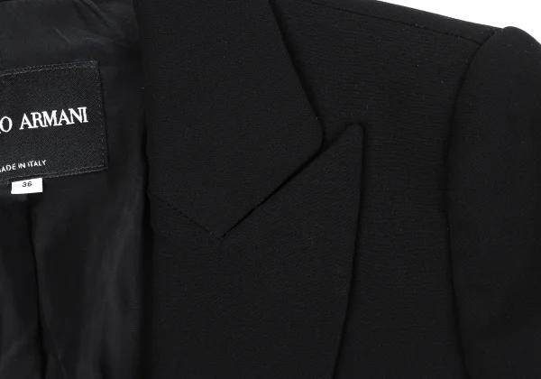 GIORGIO ARMANI Wool Peak Lapel Jacket K-164788_005